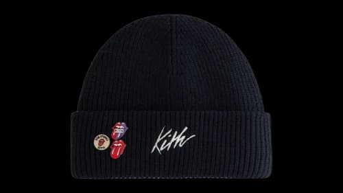 Kith x The Rolling Stones Mia Beanie Black