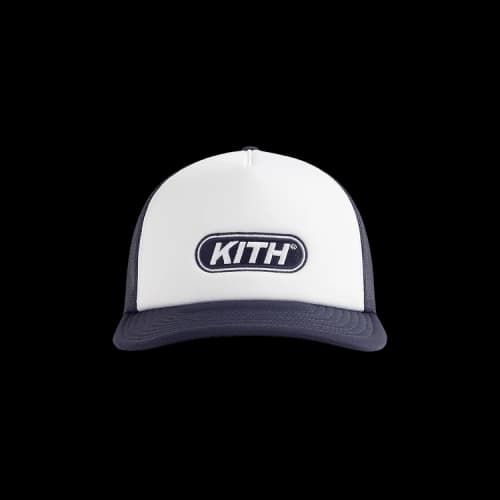 Kith Poly Foam Fast Logo Patch Nolan Trucker Hat 'Nocturnal'