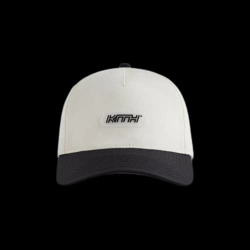 Kith Two-Tone Wrinkle Nylon Bay Low Pinch Crown Cap 'Black'
