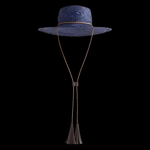 Kith Raffia Traveler’s Hat 'Nocturnal'