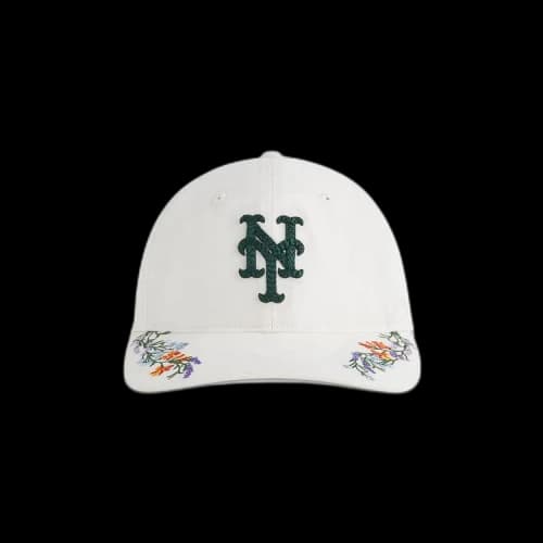 Kith x '47 For The New York Mets Cupro Linen Franchise Ls Cap 'Sandrift'