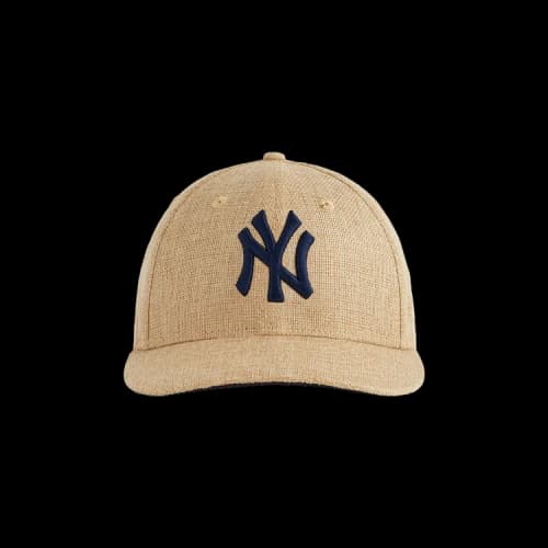 Kith x New Era For The New York Yankees Raffia Low Profile 59fifty Fitted 'Natural'