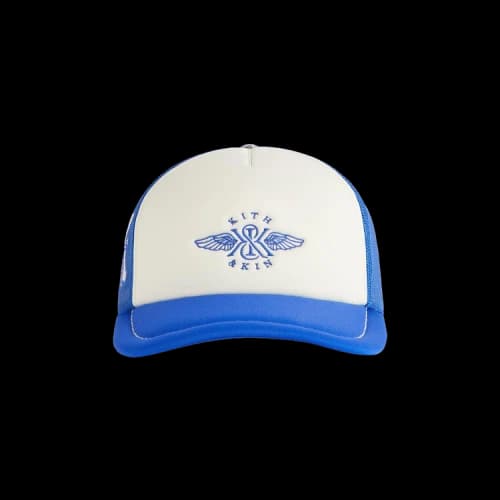Kith Pick Stitch Poly Nolan Trucker Hat 'Cyclone'