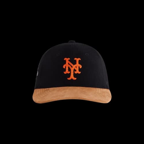 Kith & ‘47 For The New York Mets Heavy Twill Suede Brim Franchise LS Cap 'Black'