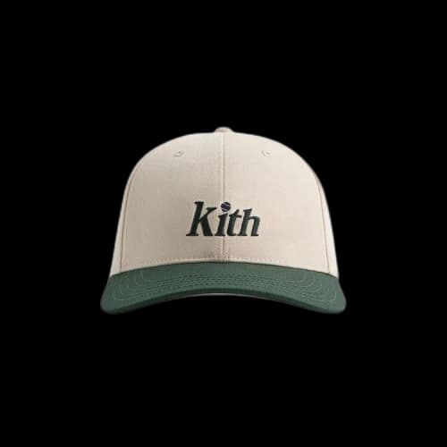 Kith x Wilson Two Tone Aaron Dad Hat Sandrift