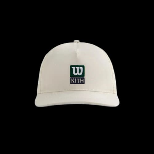 Kith x Wilson Nylon Baylow Pinch Crown Cap 'Sandrift'