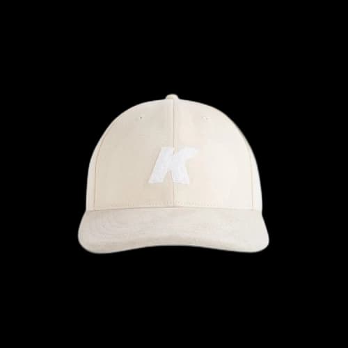Kith Twill & Suede Aaron Classic Cap 'Sandrift'