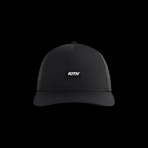 Kith Wrinkle Nylon Bay Low Pinch Crown 'Black'