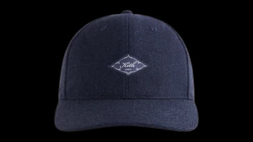 Kith Lightweight Wool Twill Aaron Hitch Classic Cap Nocturnal