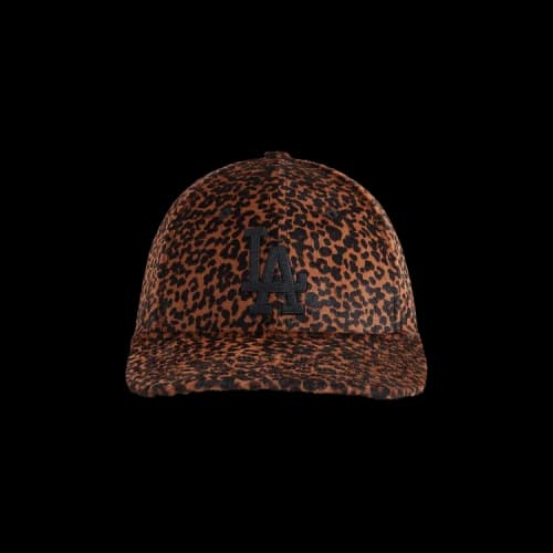 Kith x ‘47 For The Los Angeles Dodgers Pony Hair Cheetah Franchise LS Cap 'Sanctuary'