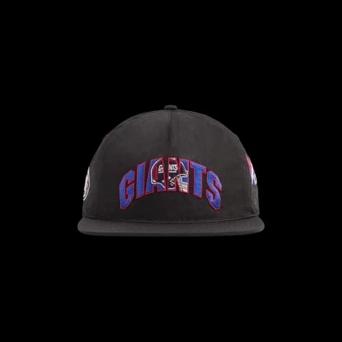 Kith x '47 For The NFL New York Giants Nylon Hitch Snapback 'Black'