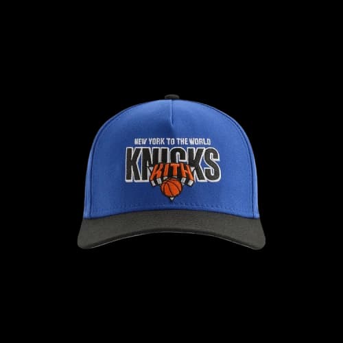 Kith x New Era For The New York Knicks Wool 9forty M Crown Snapback 'Royal'