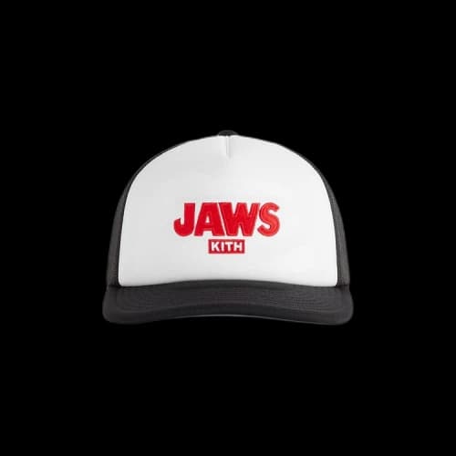 Kith For Jaws Ripple Poly Foam Nolan Trucker Hat 'Black'
