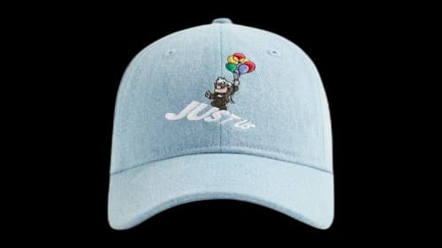 Kith x Disney x New Era Pixar Up 9Twenty Denim Classic Cap Light Indigo