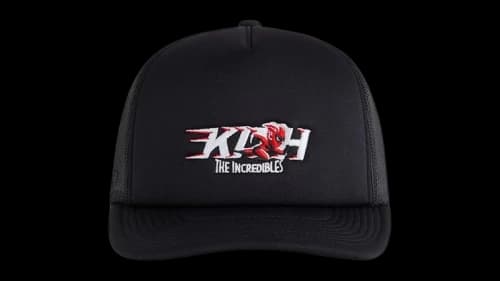 Kith x Disney Pixar Dash Nolan Trucker Hat Black
