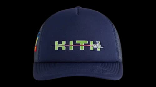 Kith x Disney Pixar Buzz Nolan Trucker Hat Nocturnal