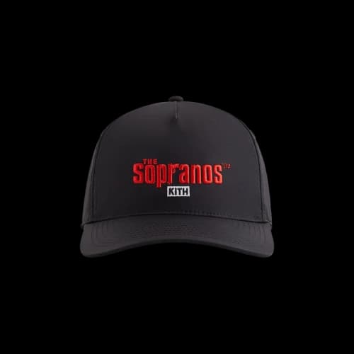 Kith For The Sopranos Nylon Bay Low Pinch Crown Snapback 'Black'