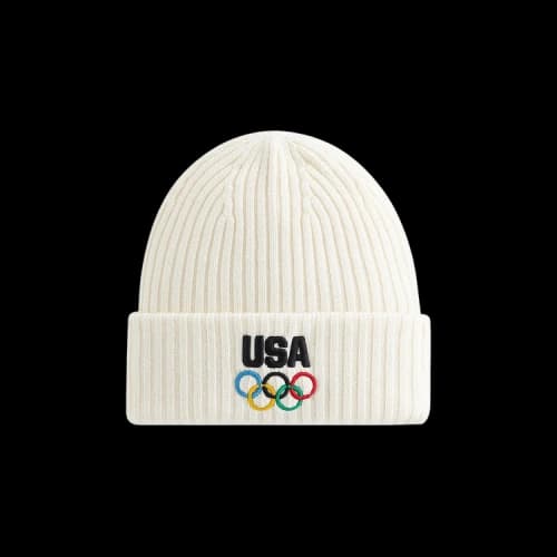 Kith x New Era For Team Usa Knit Mia Beanie 'Sandrift'