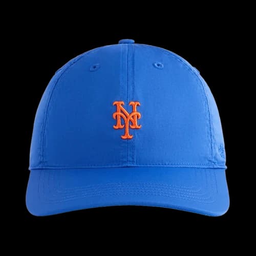Kith x '47 For The New York Mets Nylon Mini Logo Aaron Classic Cap 'Lake'