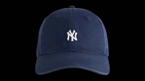 Kith x 47 Brand x New York Yankees Washed Twill Mini Logo Aaron Classic Cap Nocturnal
