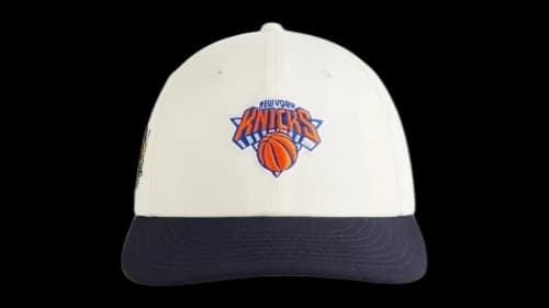 Kith x New Era For The New York Knicks Two Tone 59Fifty Low Profile Fitted Cap Sandrift
