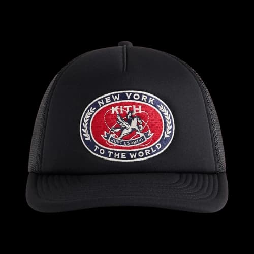 Kith Laurel Pegasus Nolan Trucker Hat 'Black'