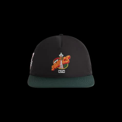 Kith x '47 For NBA All-Star Seattle Supersonics Sl Hitch Snapback 'Black'