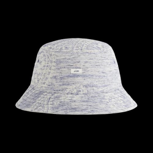 Kith Heather Jacquard Canvas Reversible Dawson Bucket Hat 'Light Indigo'