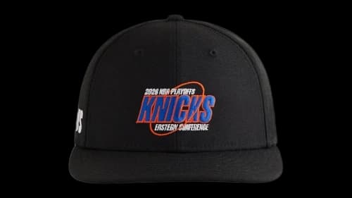 Kith x New Era x New York Knicks Playoffs Premium Wool 59Fifty Low Profile Cap Black