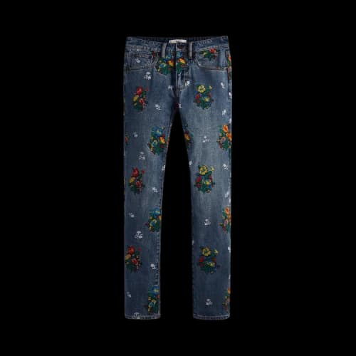 Kith Embroidered Varick Denim Jean 'Indigo'