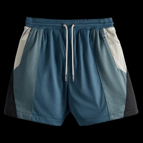 Kith 101 Harden Panelled Mesh Short 'Novel'
