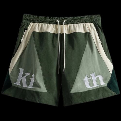 Kith Mixed Micro Cord Turbo Shorts 'Court'