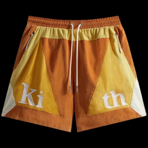 Kith Mixed Micro Cord Turbo Shorts 'Aura'