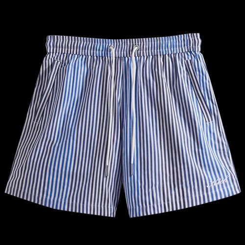 Kith Striped Poplin Hardaway Short 'Current'