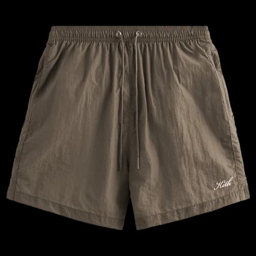 Kith Garment Washed Nylon Active Swim Short 'Canvas'