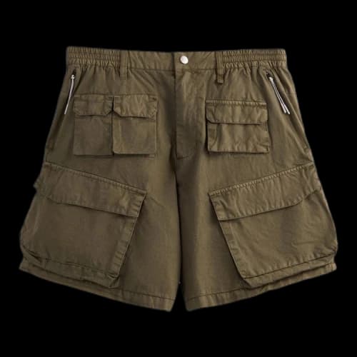 Kith Washed Cotton Dupont Cargo Pocket Short 'Flagstaff'