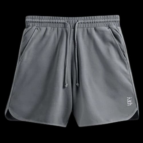 Kith Crystal Wash Interlock Jordan Short 'Statue'