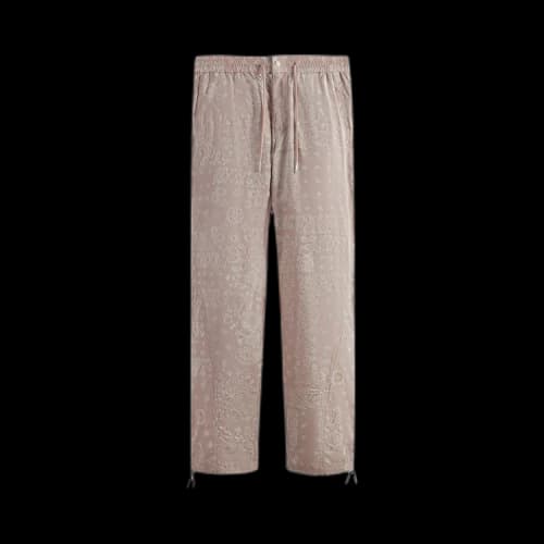 Kith Flocked Deconstructed Bandana Mercer 8 Pant 'Morganite'