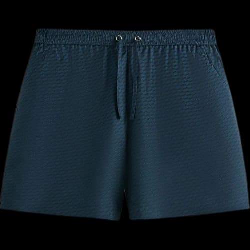 Kith Monogram Silk Cedar Short 'Nocturnal'