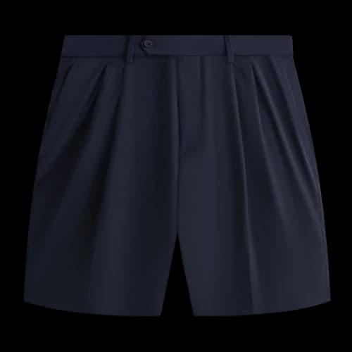 Kith Kylan Pleated Short 'Gulf'