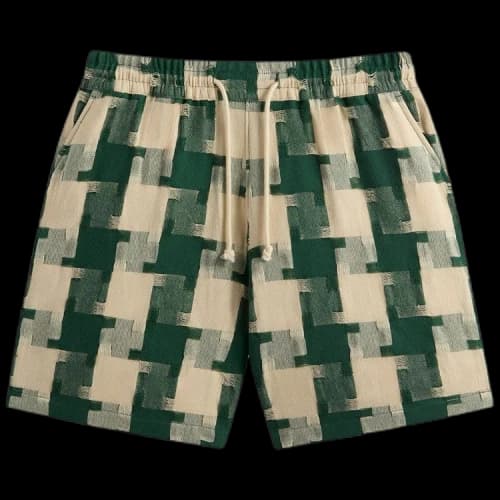 Kith Jumbo Houndstooth Mason Short Conifer
