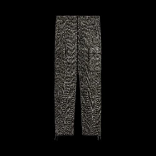 Kith Oversized Herringbone Bristol Cargo Pant 'Black'