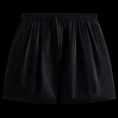 Kith Crest Logo Kylan Pull On Short 'Black'