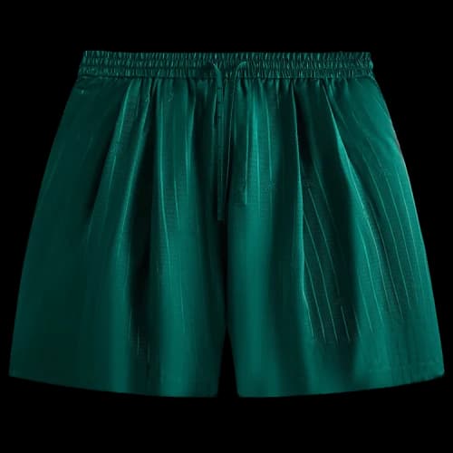 Kith Crest Logo Kylan Pull On Short 'Fairway'