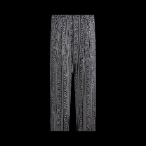 Kith & Kin Batik Stripe Pleated Ari Trouser 'Nocturnal'