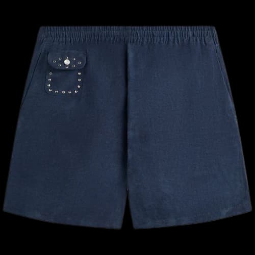 Kith & Kin Cupro Linen Kellen Short 'Nocturnal'
