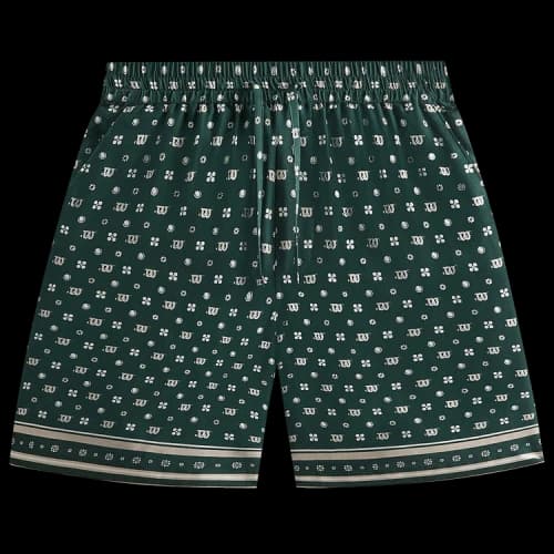Kith x Wilson Silk Lyocell Lewis Short 'Stadium'