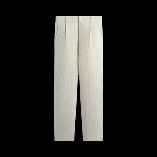 Kith Striped Interlock Garrison Pant 'Light Heather Grey'