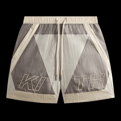 Kith Washed Nylon Turbo Short 'Hallow'