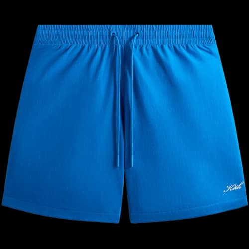 Kith Garment Washed Nylon Active Swim Short 'Lake'